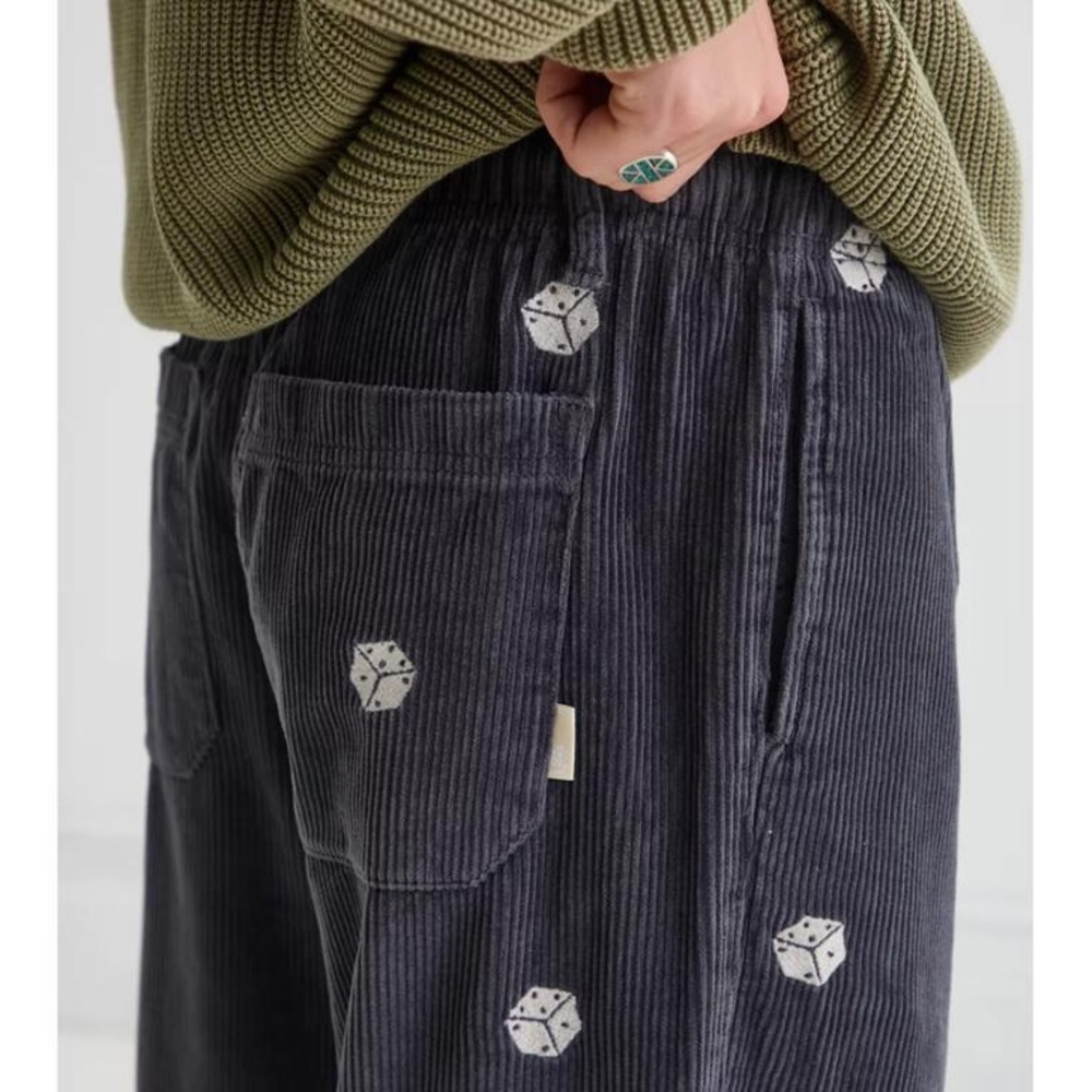 UO Dice Print Corduroy Pants